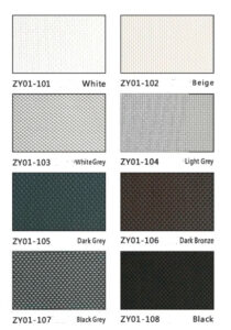 exterior motorized weatherproof outdoor zipper track blinds