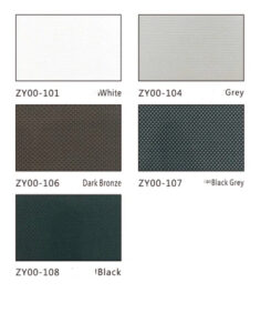 exterior motorized weatherproof outdoor zipper track blinds