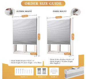 blackout honeycomb shades