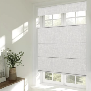 cordless top down bottom up roman blinds