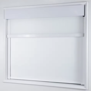 electric side rail dual roller blinds