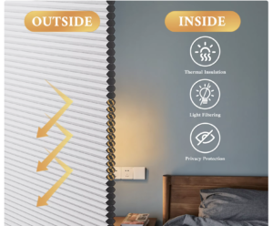 blackout honeycomb shades