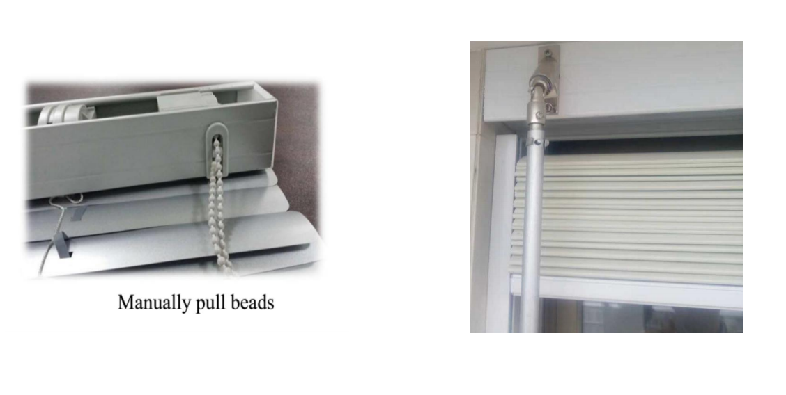 Electric Outdoor Aluminium Venetian Blinds exterior motorized aluminium venetian blinds