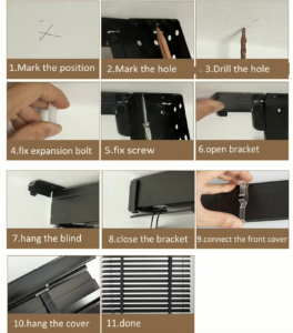 Manual 50mm Polystyrene PS Venetian Blinds manual bamboo 50mm venetian blinds for home