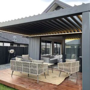 aluminium pergola