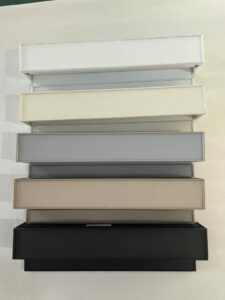 manual blackout double layer zebra blinds