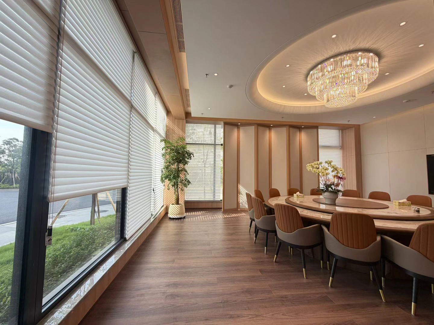 shangri la sheer blinds