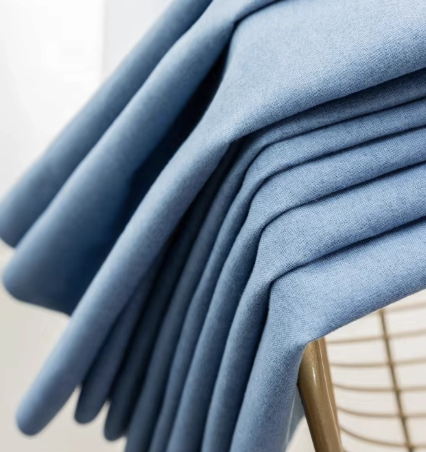 blue color fabric