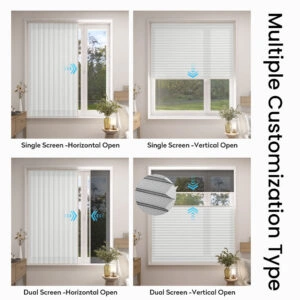 different install ways sliding honeycomb blinds installation options