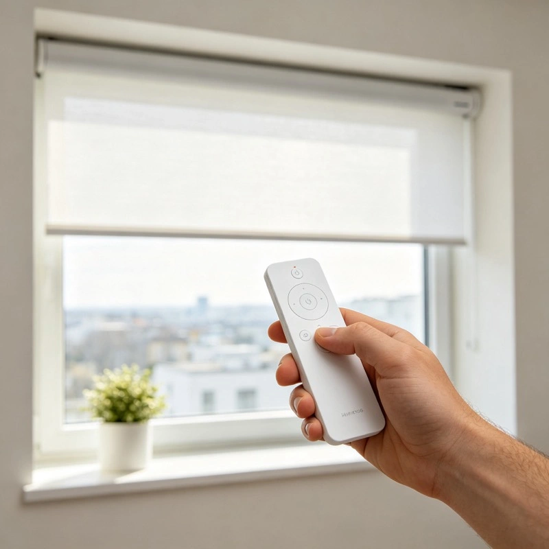 Remote Control for Motorized Roller Blinds